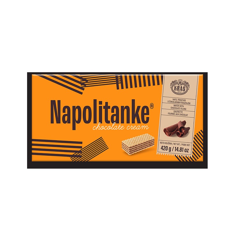 KRAS CHOCOLATE CREAM NAPOLITANKE 420 GM