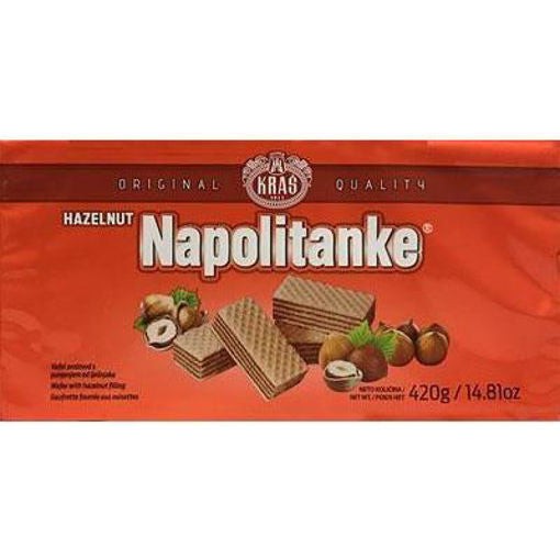 Kras Wafers Hazelnut Block 420 GM