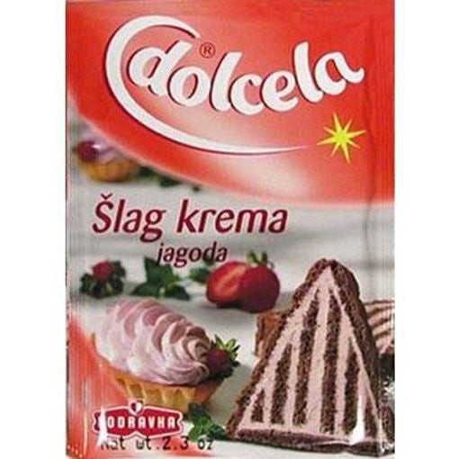 PODRAVKA DOLCELA SLAG KREMA STRAWBERRY 66 GM