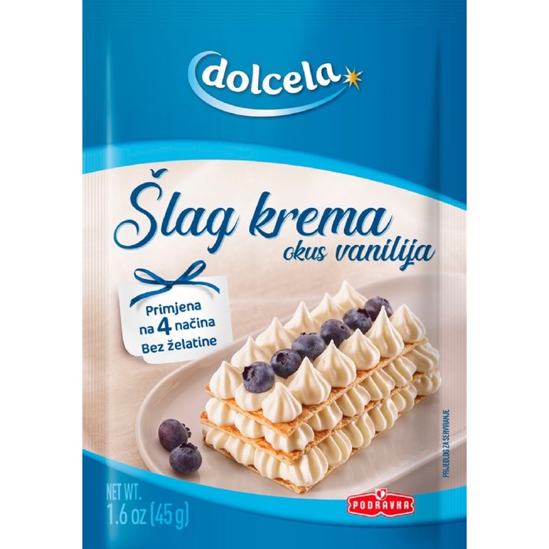 PODRAVKA SLAG KREMA VANILLA 45 GM