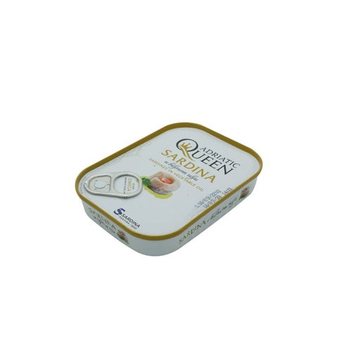 ADRIATIC QUEEN SARDINES VEGETABLE OIL 105 GM