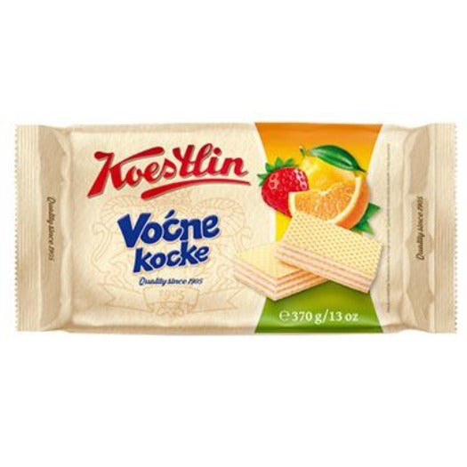 KOESTLIN FRUIT WAFERS 370 GM