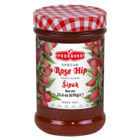 PODRAVKA SIPAK ROSE HIP SPREAD/JAM 670 GM