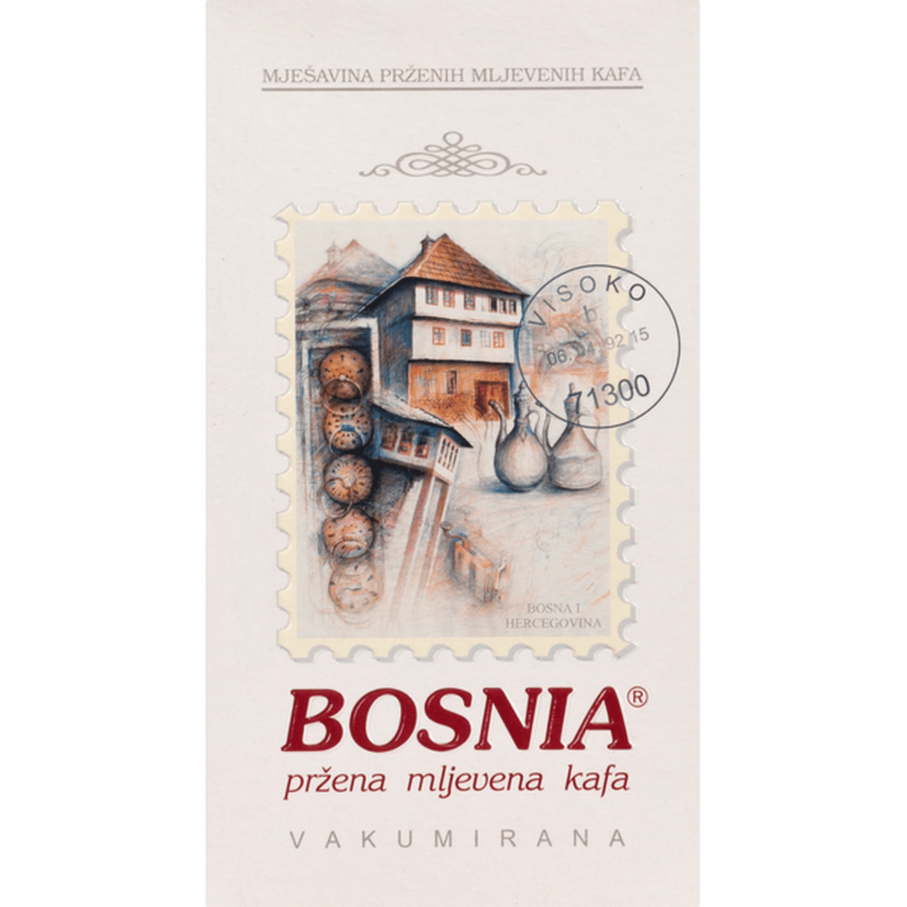 VISPAK BOSNIA ROASTED GROUND COFFEE 8.75 OZ