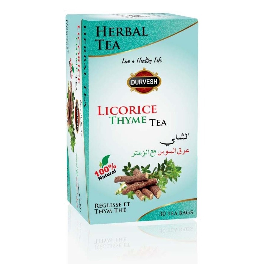 DURVESH LICORICE THYME TEA 30 BAG