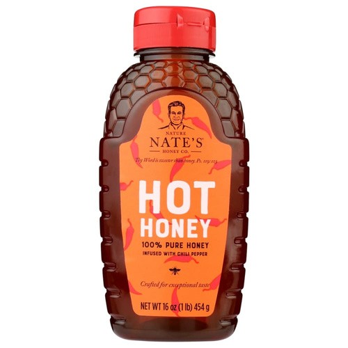 NATES HOT HONEY 16 OZ