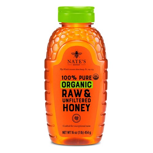 NATES ORGANIC HONEY 16 OZ