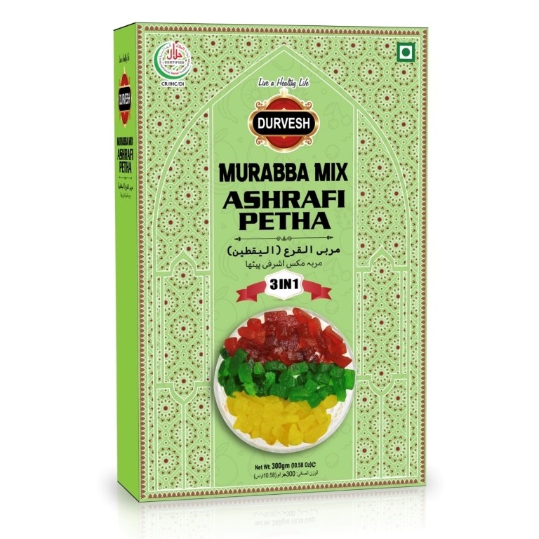 DURVESH MURABBA MIX ASHRAFI PETHA 10.58 OZ