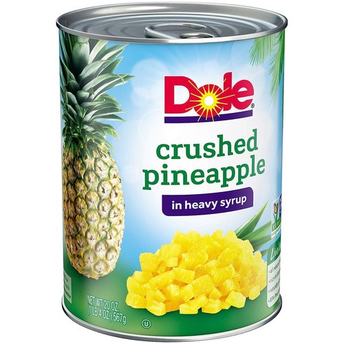DOLE PINEAPPLE CRUSHED SYRUP 20 OZ
