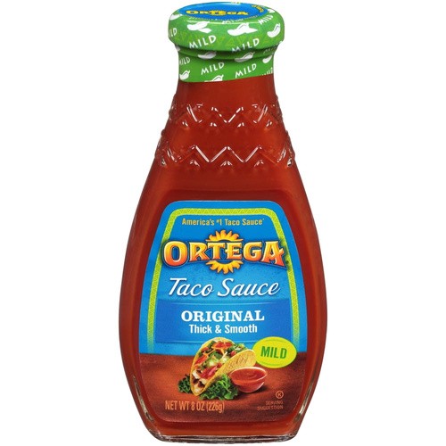 ORTEGA MILD TACO SAUCE 8 OZ