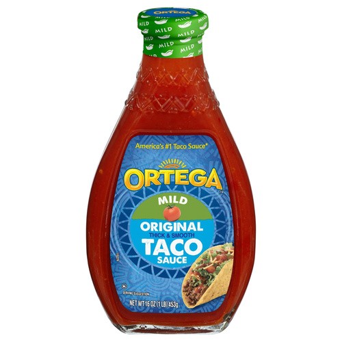 ORTEGA MLD TACO SAUCE                    16 OZ