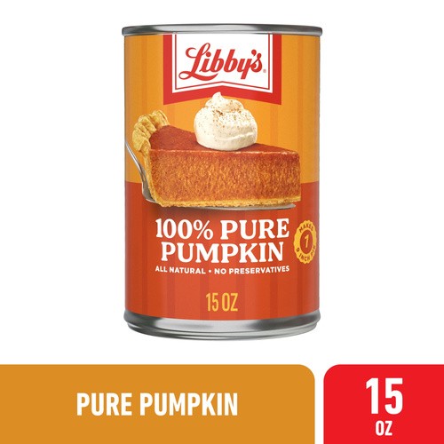 LIBBY PUMPKIN 100 PURE 15 OZ
