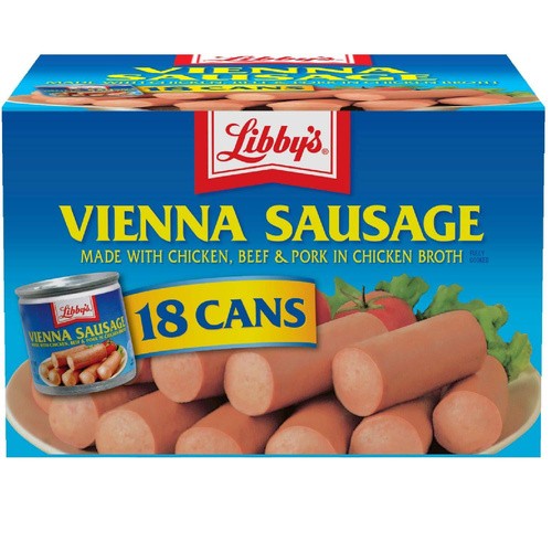 LIBBY VIENNA SAUS 18PK/4.6Z 4 OZ