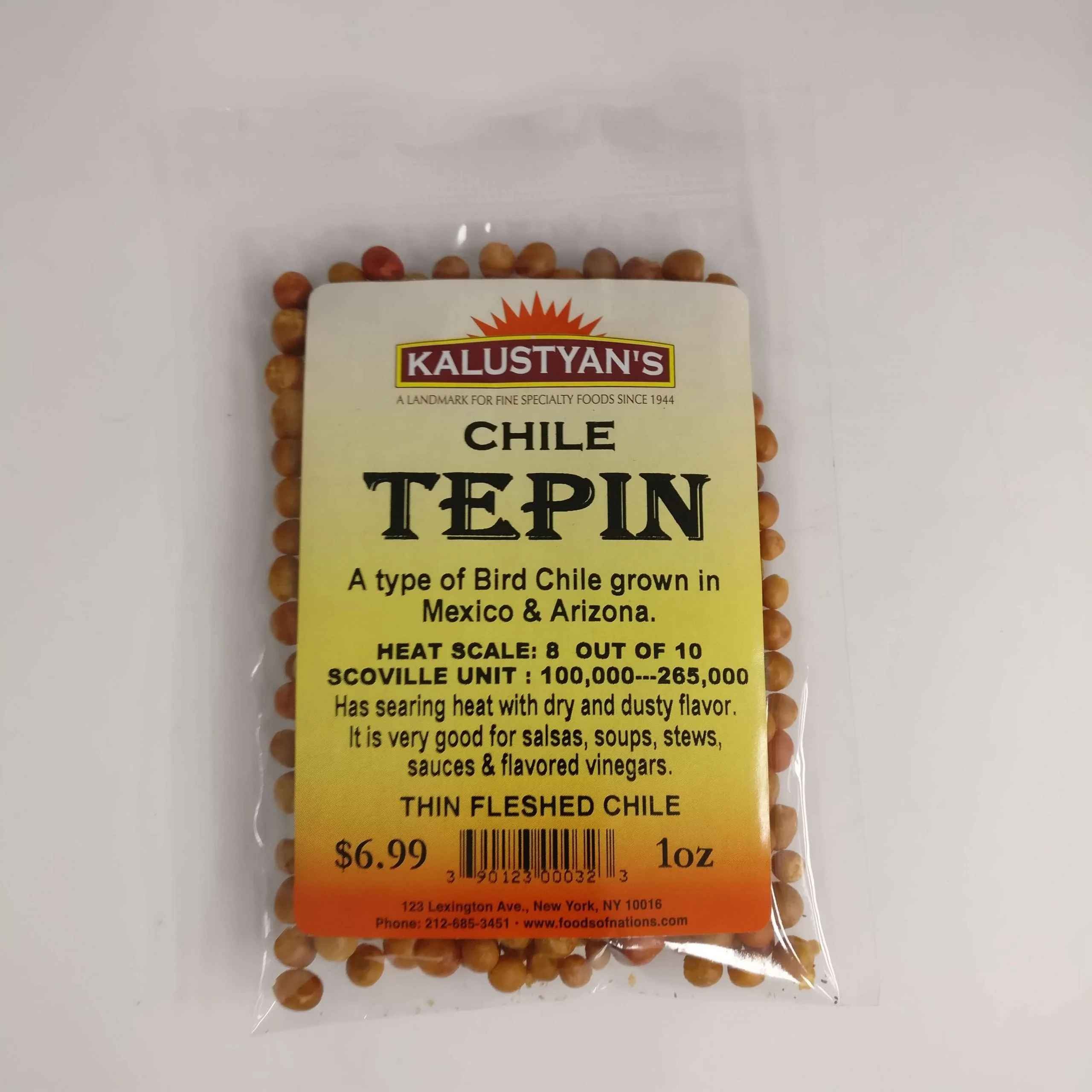 KALUSTYANS CHILE TEPIN CHILTEPIN 0.06 Lbs