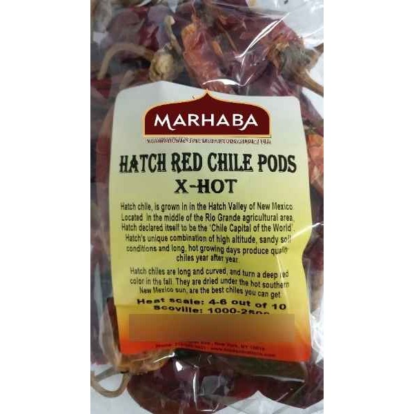KALUSTYANS HATCH RED CHILI PODS X HOT 1 Lbs