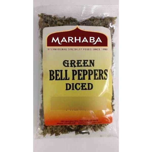 KALUSTYANS GREEN BELL PEPPERS DICED 0.38 Lbs