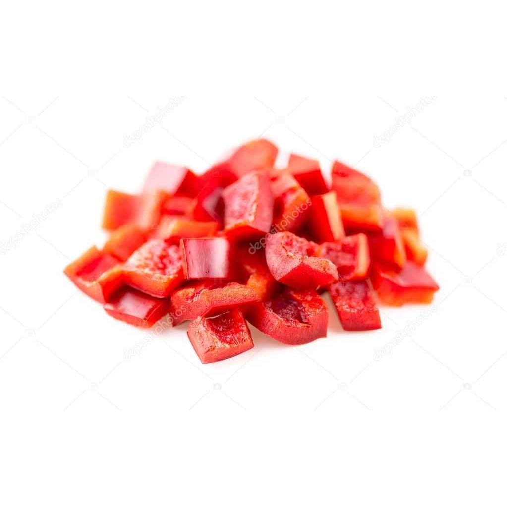 KALUSTYANS RED BELL PEPPERS DICED 1 Lbs