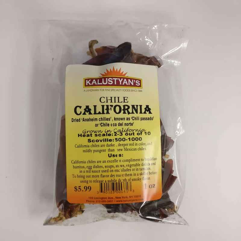 KALUSTYANS CHILE CALIFORNIA 0.19 Lbs