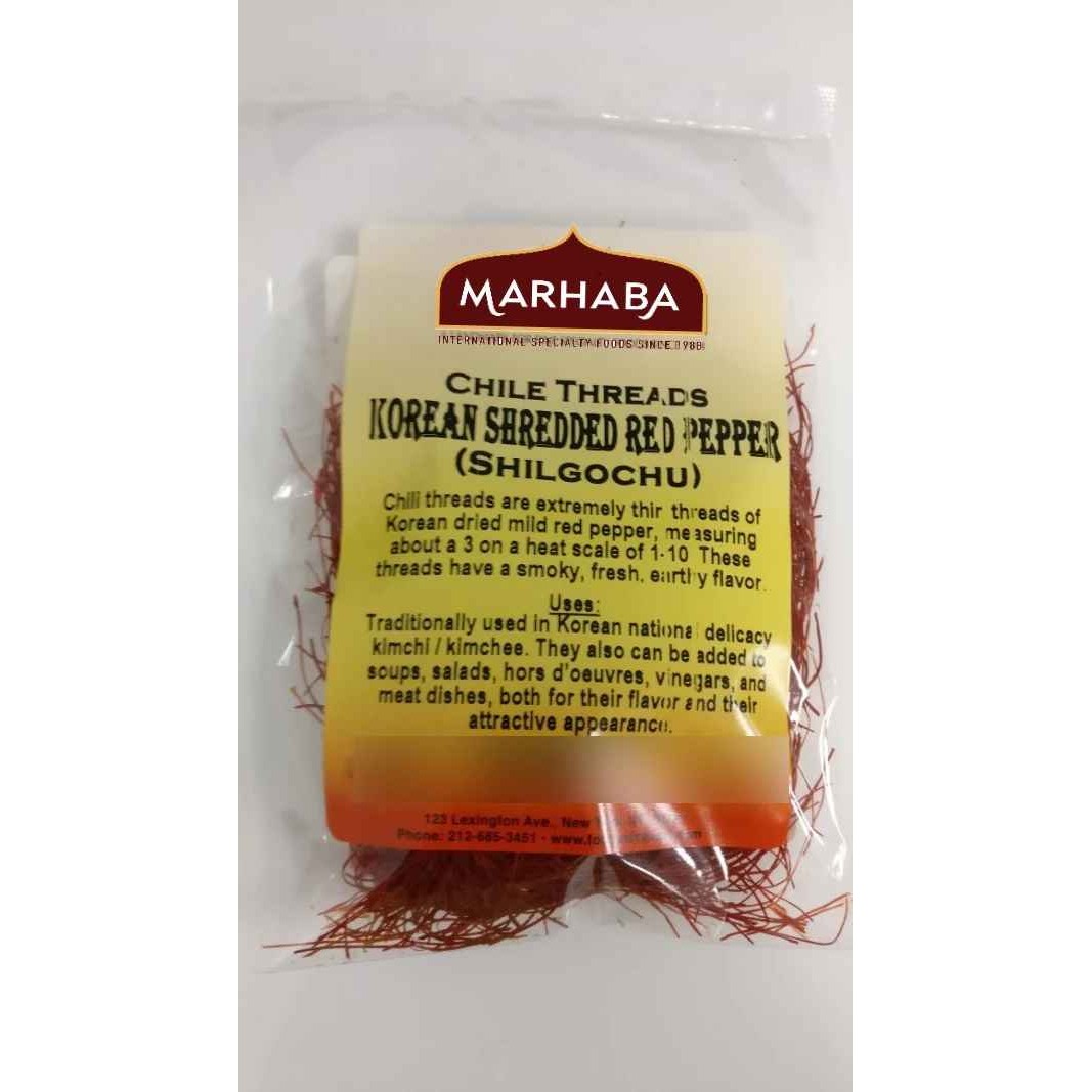 KALUSTYANS CHILE THREADS KOREAN SHREDDED RED PEPPER 1 Lbs