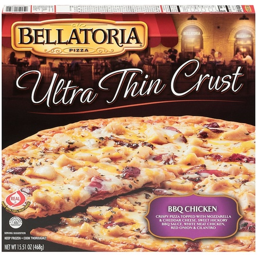BELLATORIA PIZZA ULTRA THIN BBQ CHCK     1 Each