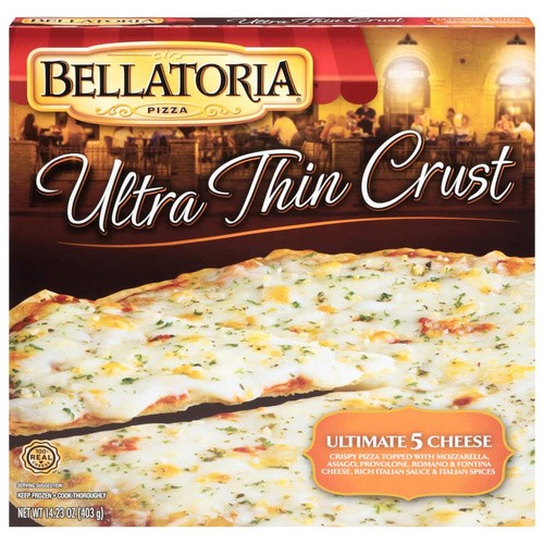 BELLATORIA PIZZA ULTRA THIN FIVE CHS 16.3 OZ