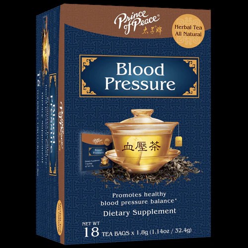 PRINCE OF PEACE BLOOD PRESSURE TEA 18 Each