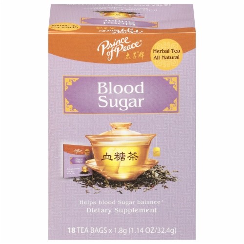 PRINCE OF PEACE BLOOD SUGAR TEA 18 Each