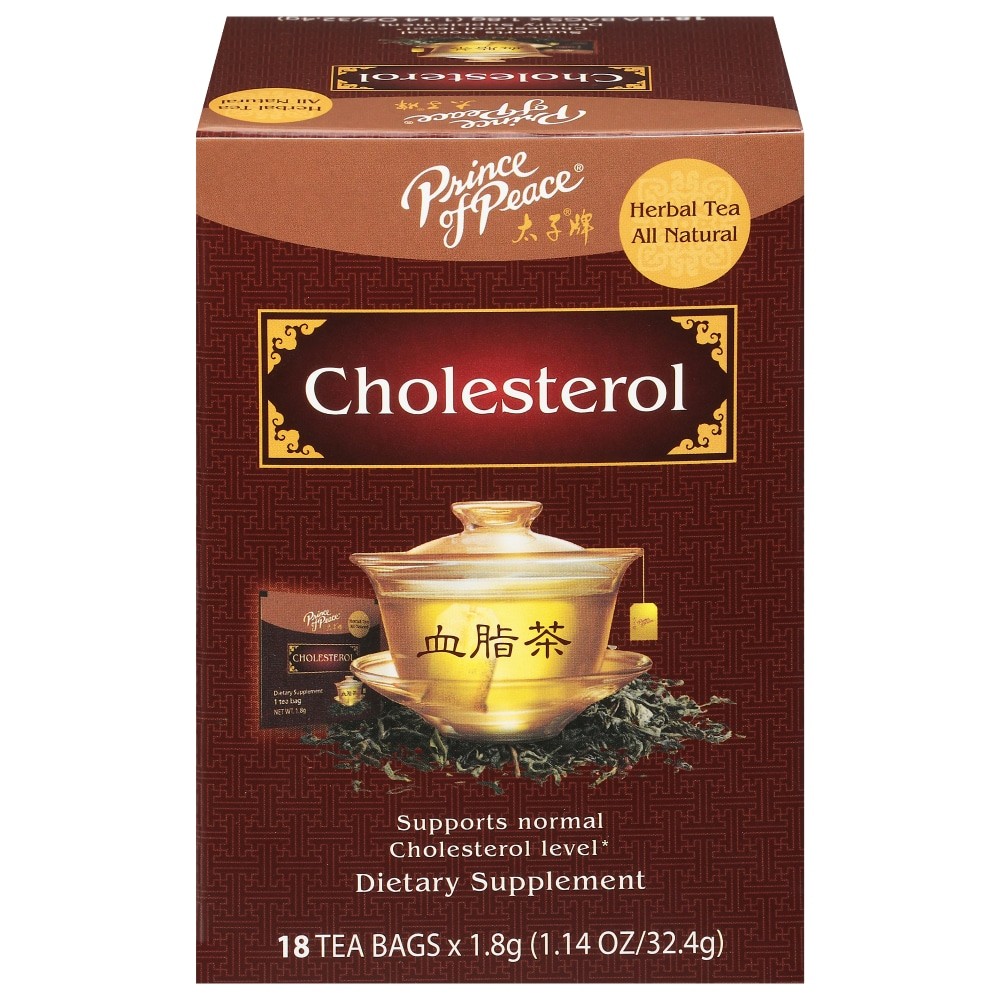 PRINCE OF PEACE CHOLESTEROL TEA 18 Each