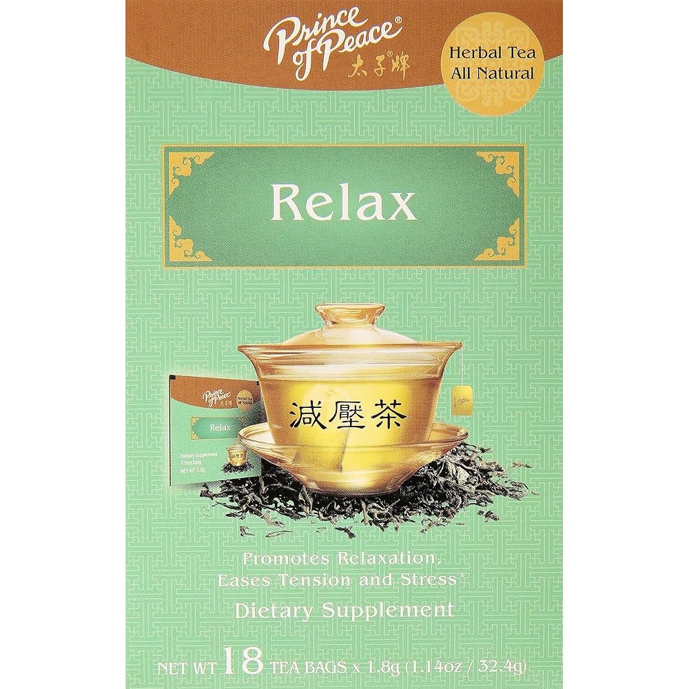 PRINCE OF PEACE RELAX TEA 18 Each