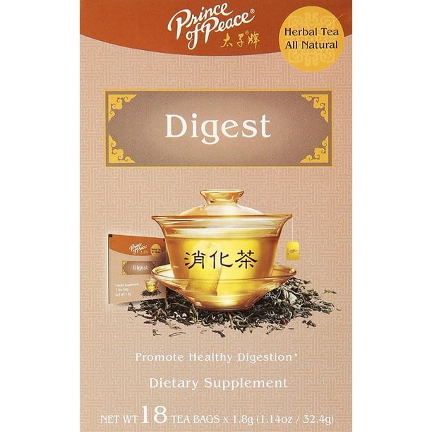 PRINCE OF PEACE DIGEST TEA 18 Each