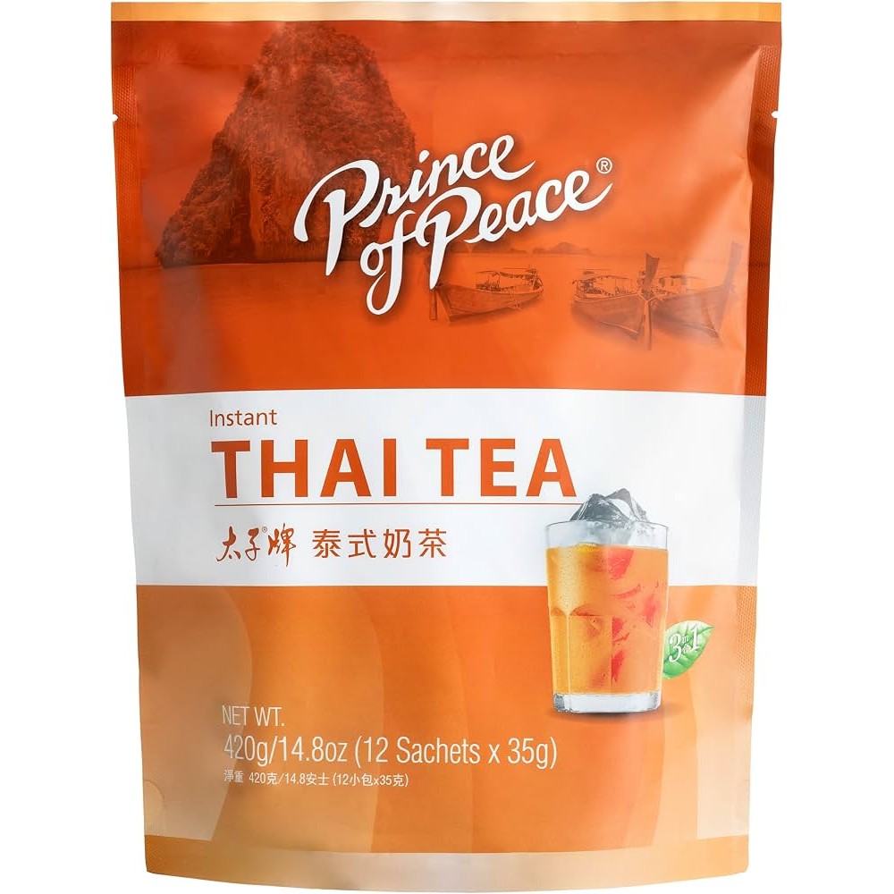 Prince Of Peace 3 In 1 Instant Thai Tea Beverage 12 BAG