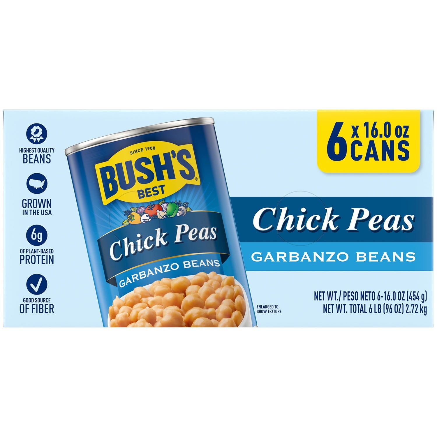 BUSH S Garbanzo Beans 2 LBS