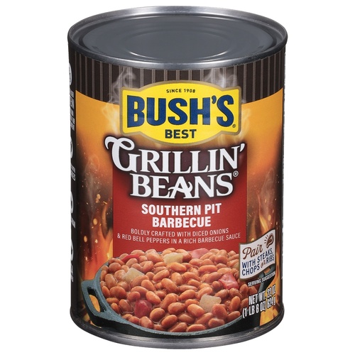 BUSH'S GRILLIN BEANS SOUTHERN BBQ        1 OZ