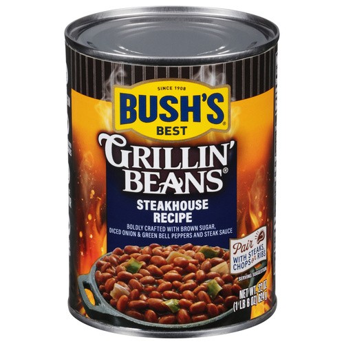 BUSHS BAKED BEANS STEAKHOUSE RECIPE      22 OZ
