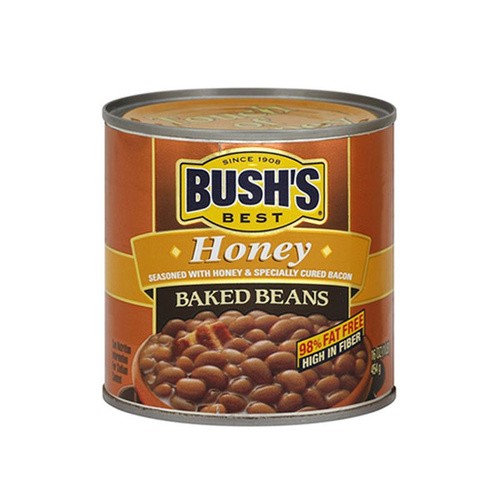 BUSHS BAKED BEANS HONEY 16OZ