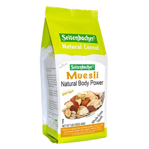 MUESLI NATURAL BODY PWR                  1 OZ