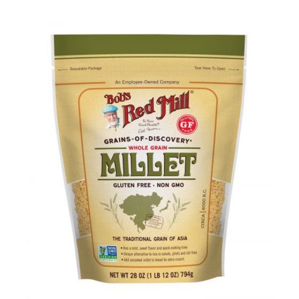 BRM GLUTEN FREE MILLET HULLED 1.75 Lbs