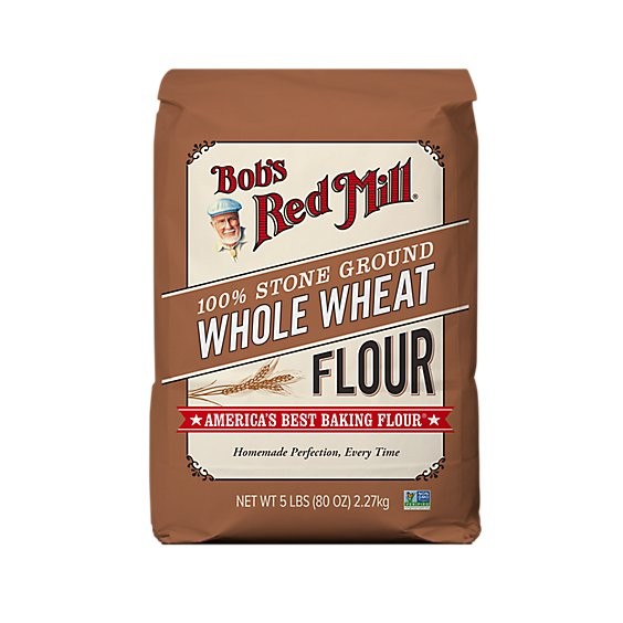 Bob's Red Mill Whole Wheat Flour 5 Lbs