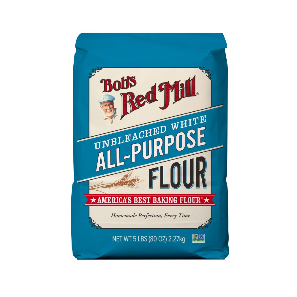 Bob's Red Mill Unbleached Wheat Flour 5 Lbs