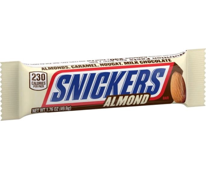 SNICKERS ALMOND 49.9 GM