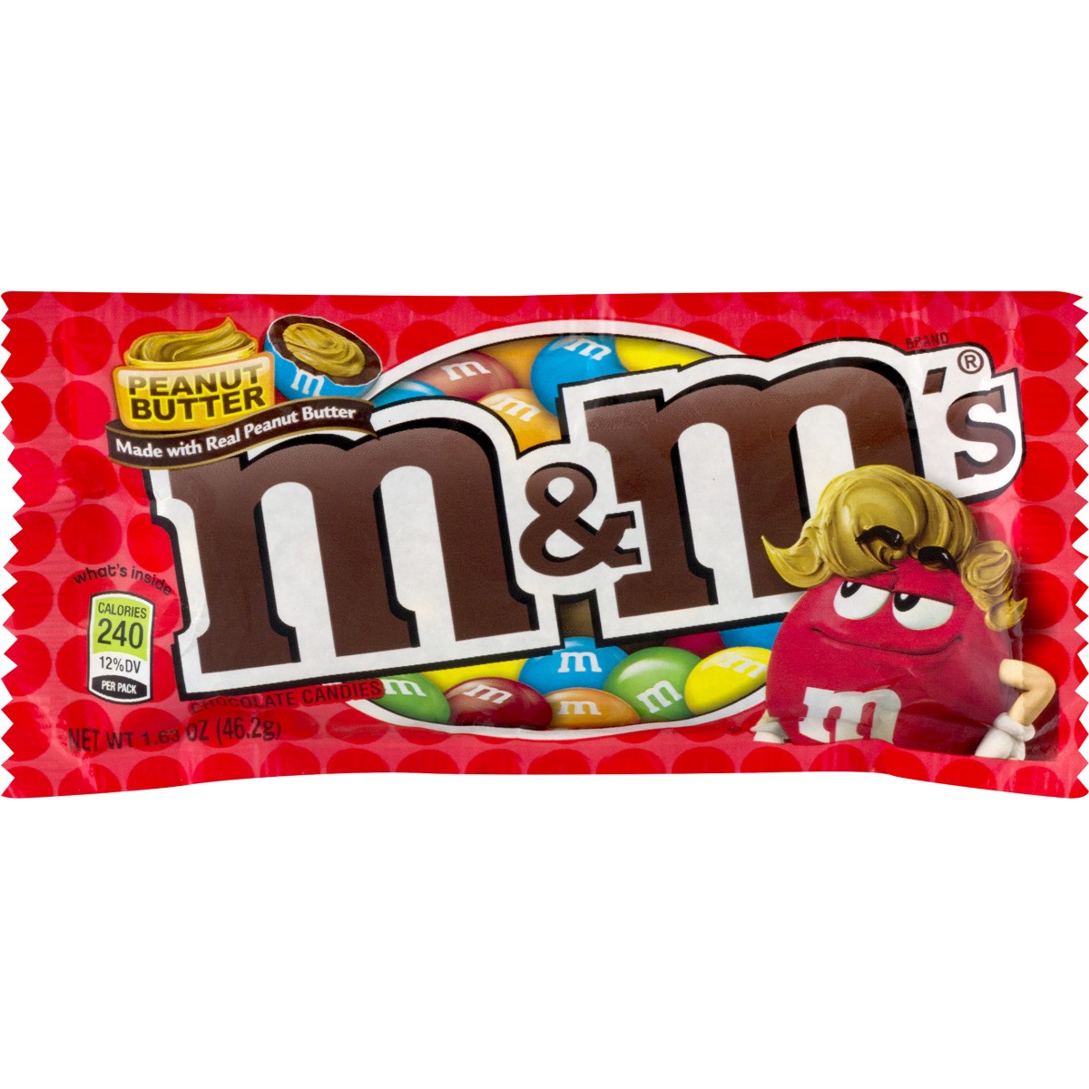 M&M's Peanut Butter Chocolate Candies  1.63 OZ