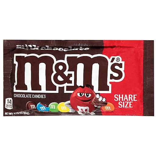 M&MS MILK CHOCOLATE KING SIZE 3.14 OZ