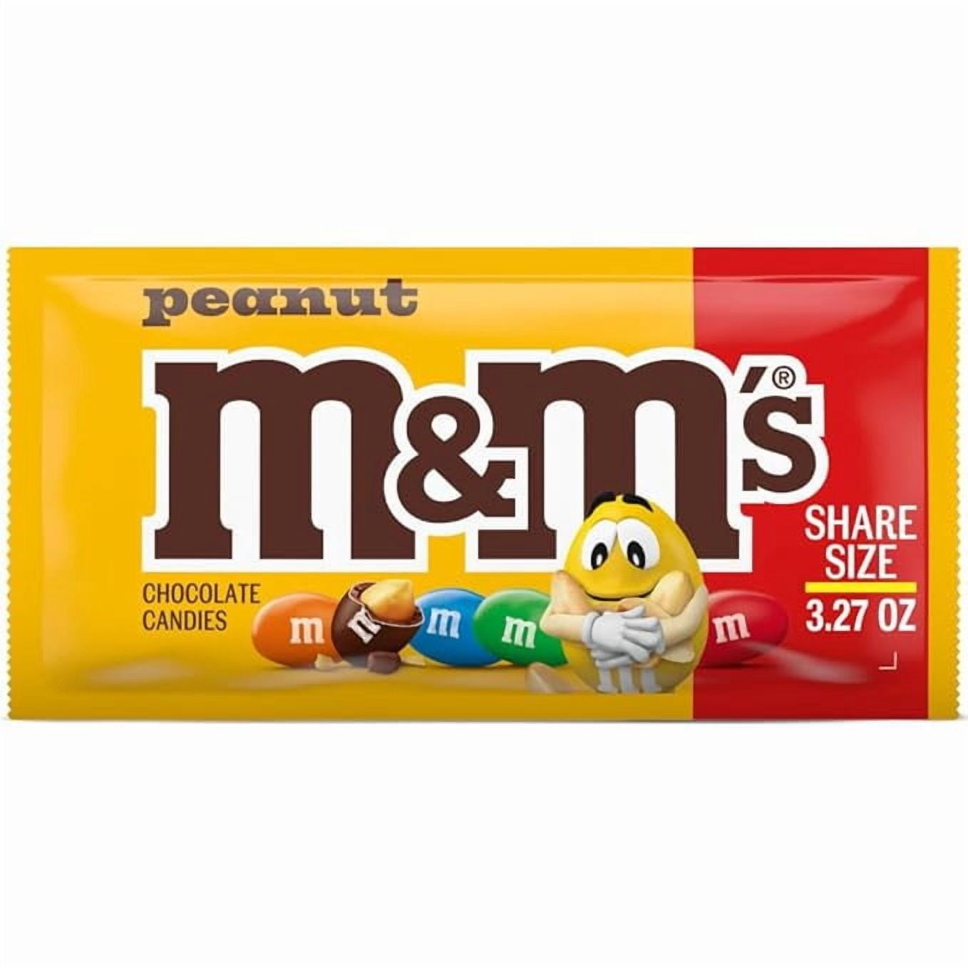 M&M PEANUTS KING SIZE 3.27 OZ