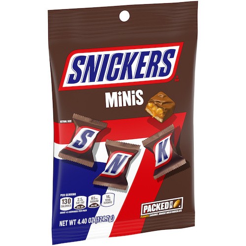 SNICKERS MINIATURES 4.4 OZ