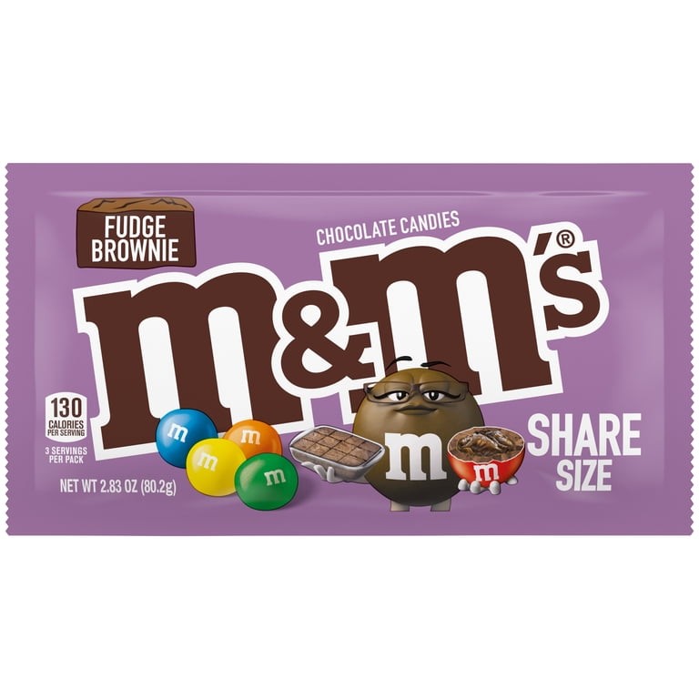 M&M Fudge Brownie 80.2 GM