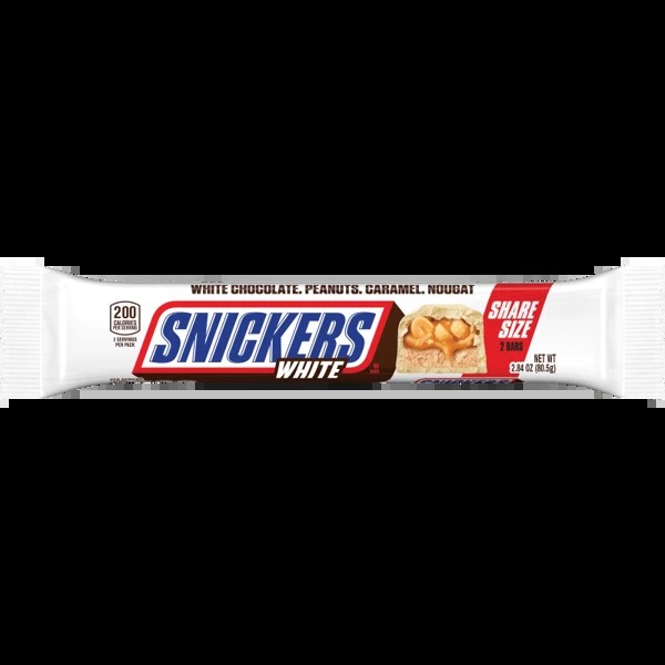 SNICKERS WHITE CHOCOLATE KING SIZE 81.5 GM