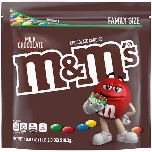 M&M Milk Chocolate 10 OZ