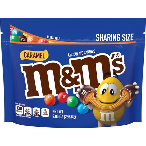 M&M CARAMEL 9.05 OZ