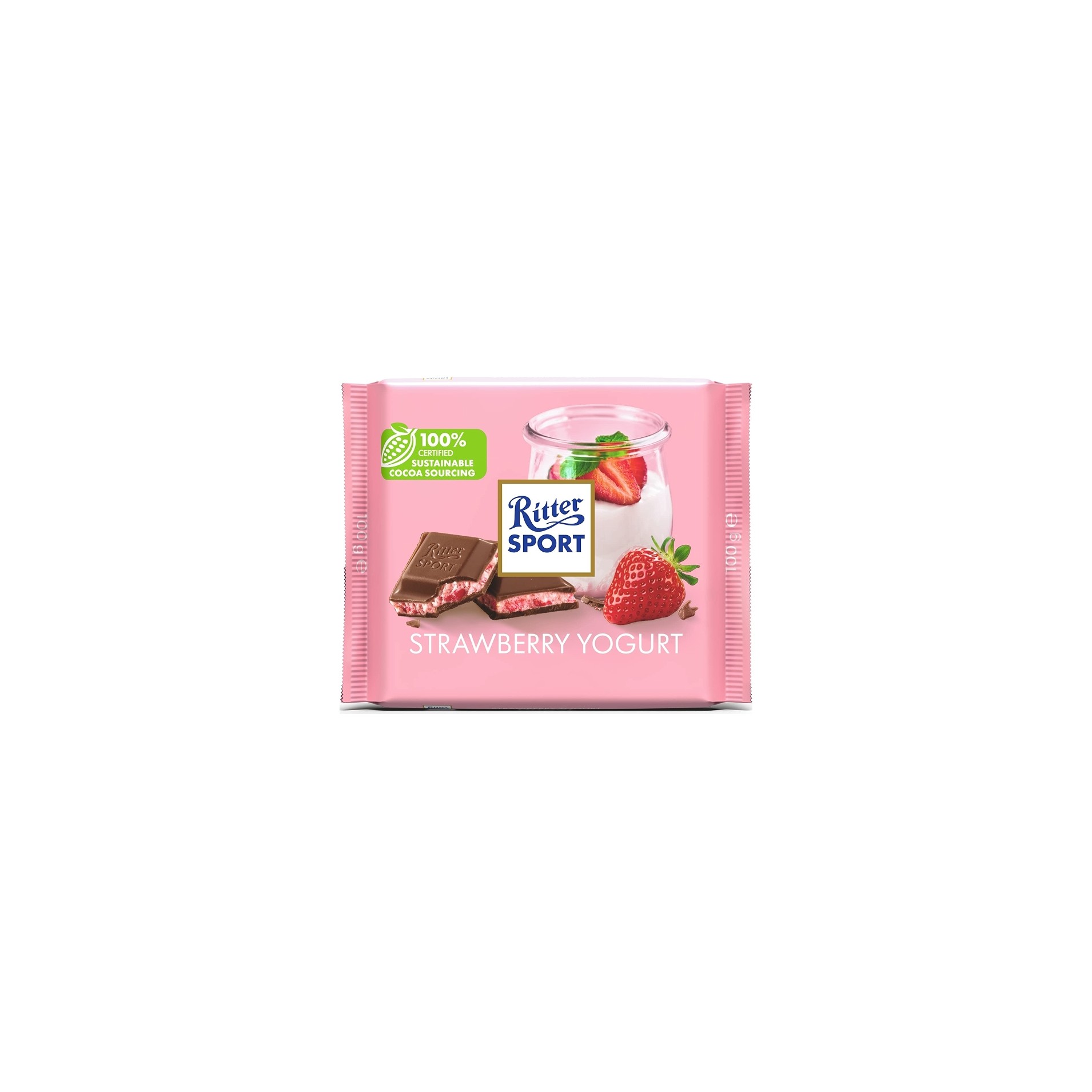 RITTER SPORT STRAWBERRY 100 GM