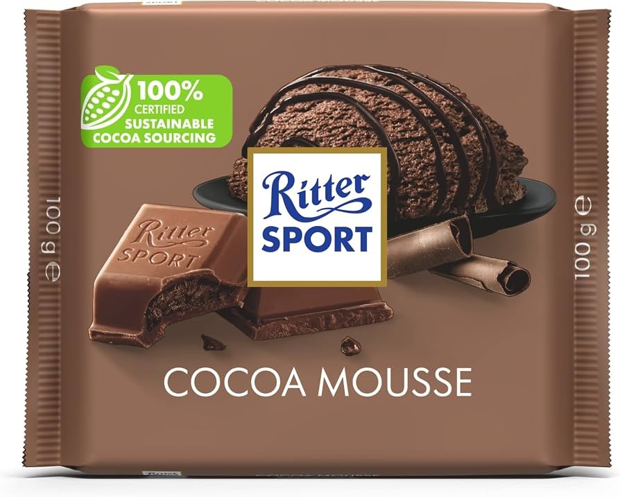 RITTER SPORT KAKAO MOUSSE 100 GM